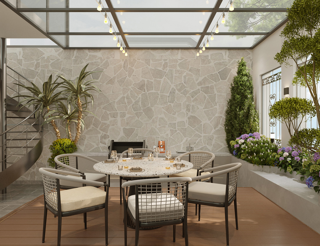 thi công hoàn thiện biệt thự Solasta Mansion Dương Nội B 40