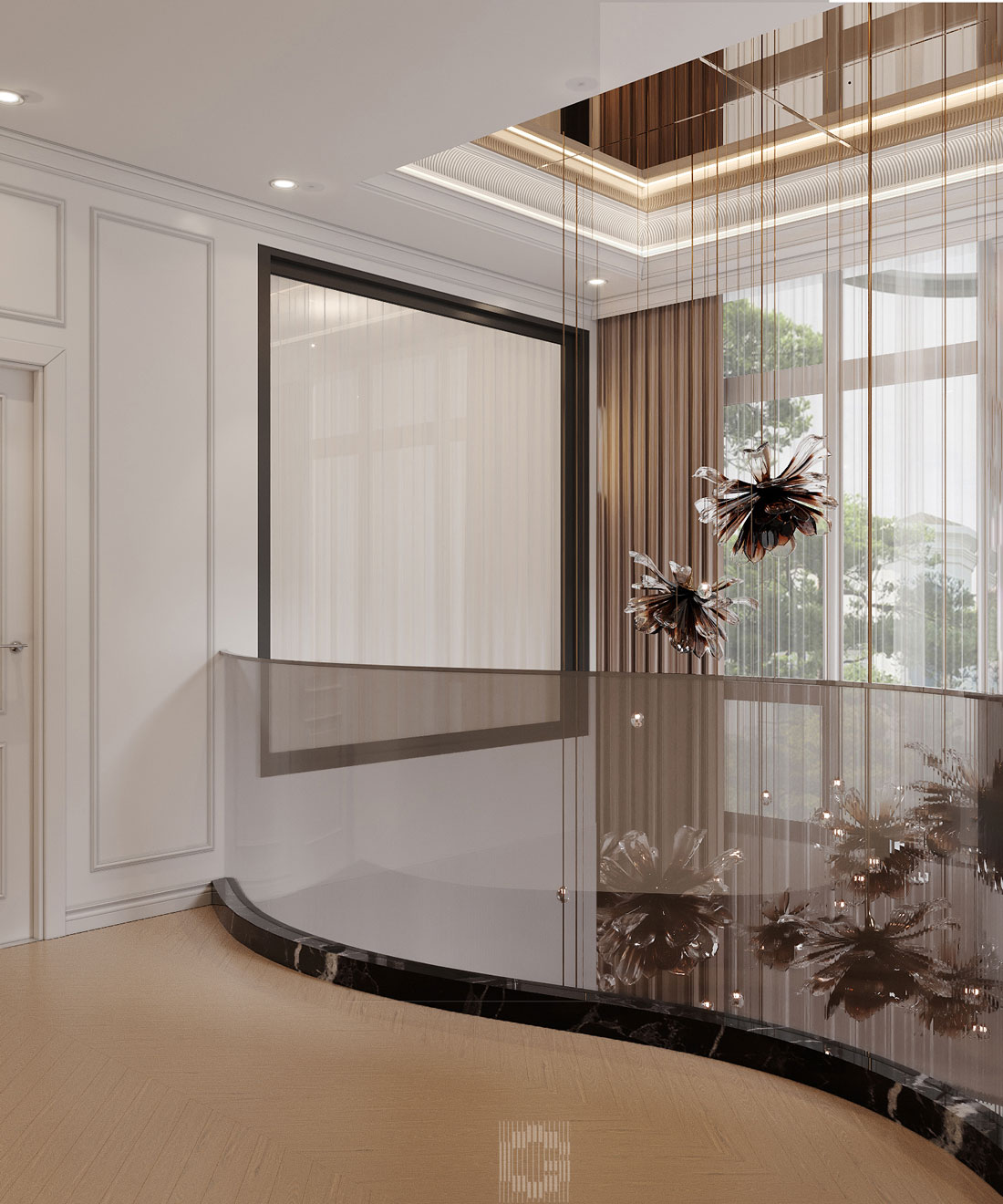 thiết kế nội thất biệt thự Vaquarius Văn Giang 18