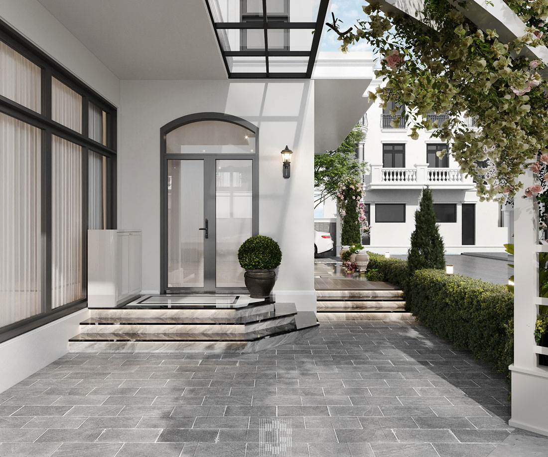 thiết kế nội thất biệt thự Vaquarius Văn Giang 3