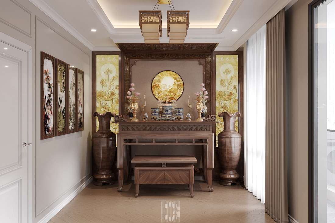 thiết kế nội thất biệt thự Vaquarius Văn Giang 57