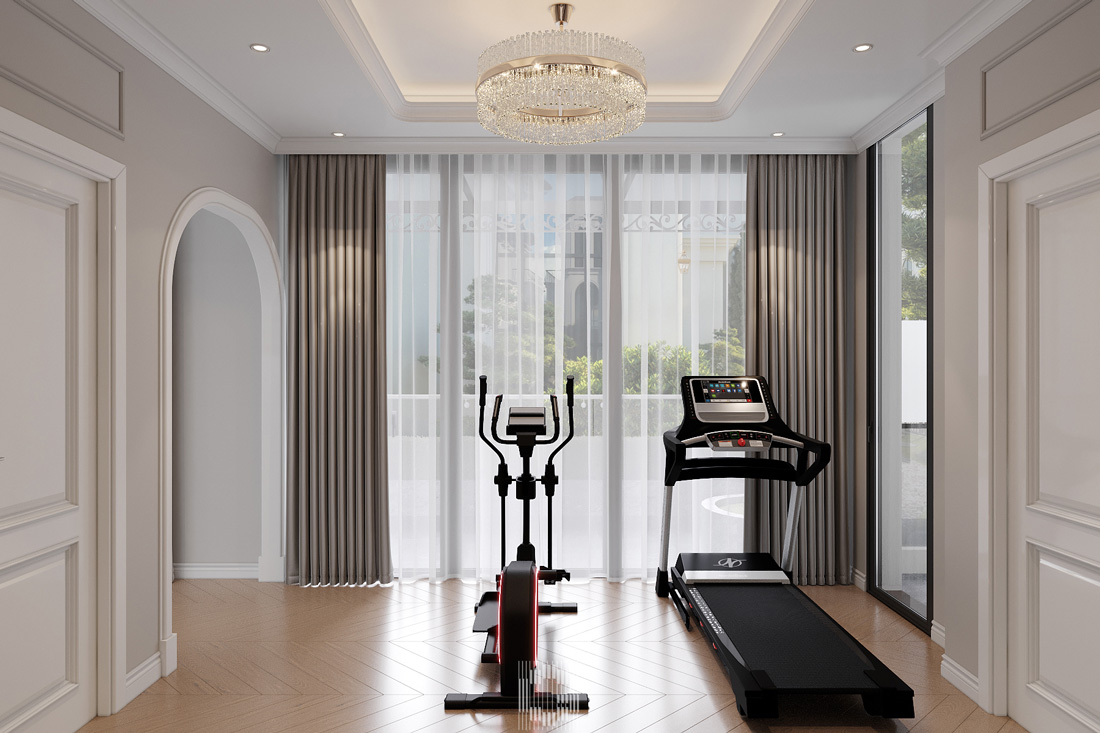 thiết kế nội thất biệt thự Vaquarius Văn Giang 59