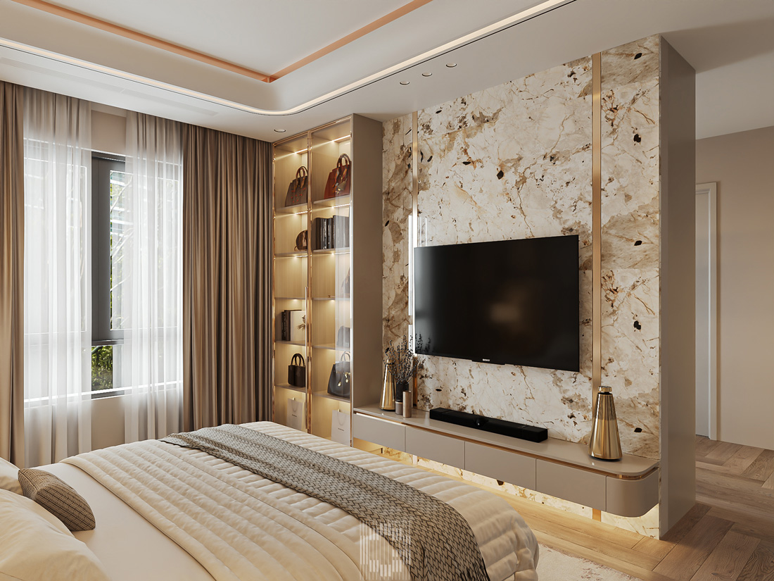 thiết kế nội thất shophouse Vinhomes Ocean Park nhà a Toàn 24