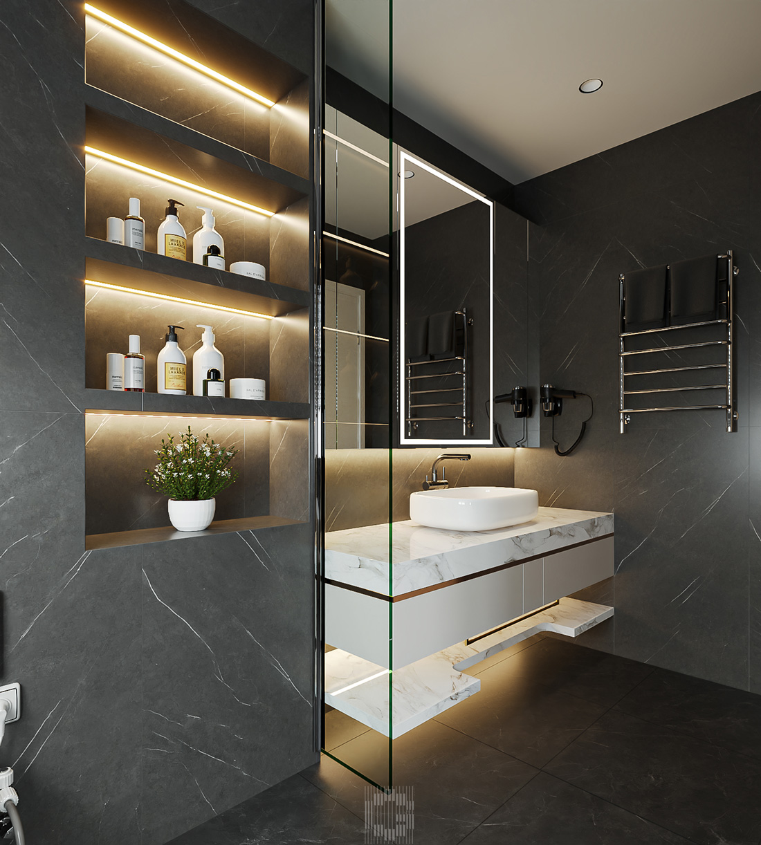 thiết kế nội thất shophouse Vinhomes Ocean Park nhà a Toàn 54