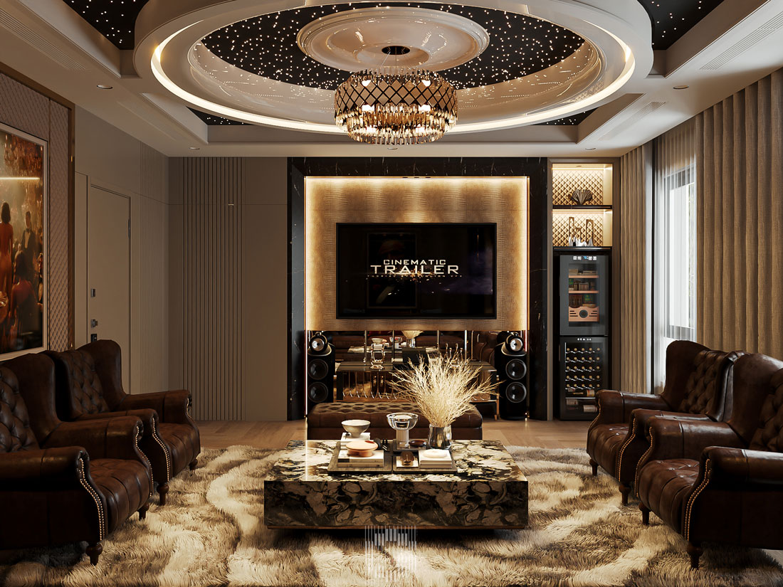 thiết kế nội thất shophouse Vinhomes Ocean Park nhà a Toàn 60
