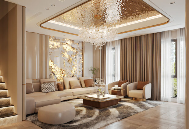 Thiết kế nội thất Shophouse Vinhomes Ocean Park – A Toàn