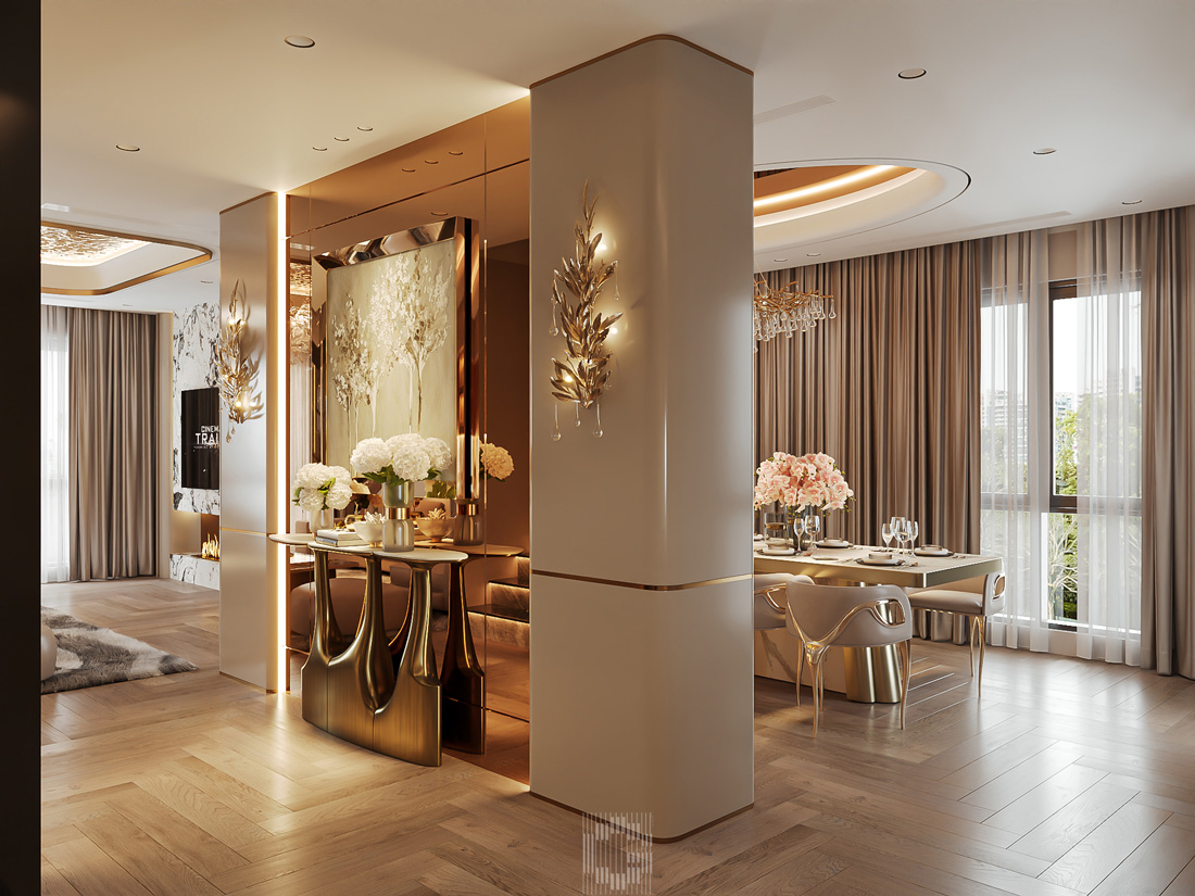 thiết kế nội thất shophouse Vinhomes Ocean Park nhà a Toàn 9