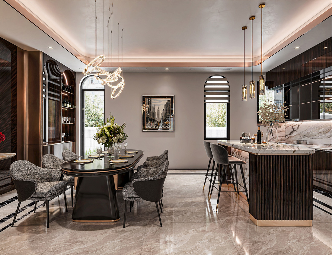 thi công biệt thự song lập Solasta Mansion Dương Nội 11