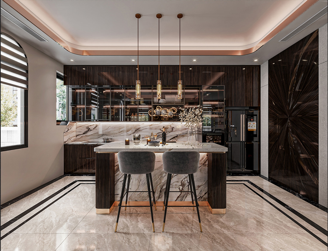 thi công biệt thự song lập Solasta Mansion Dương Nội 12