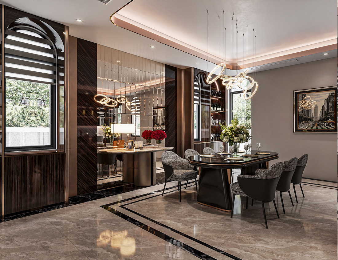 thi công biệt thự song lập Solasta Mansion Dương Nội 15
