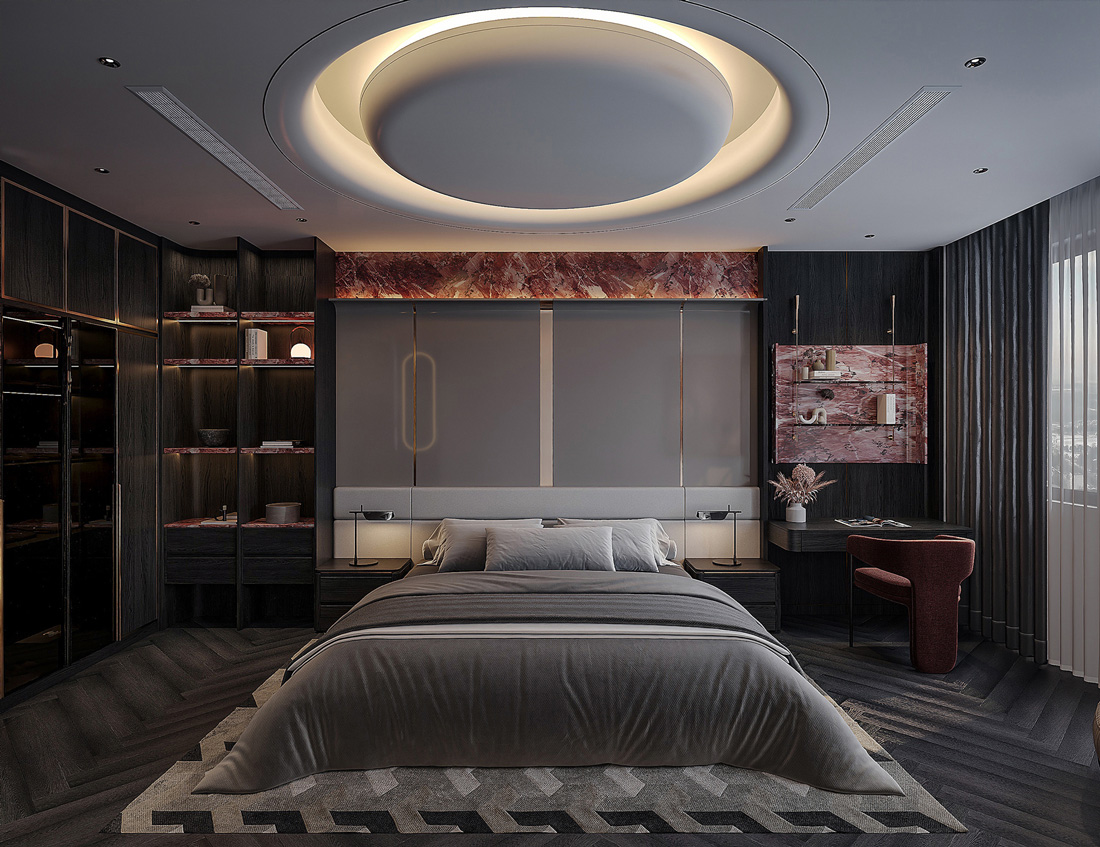 thi công biệt thự song lập Solasta Mansion Dương Nội 32