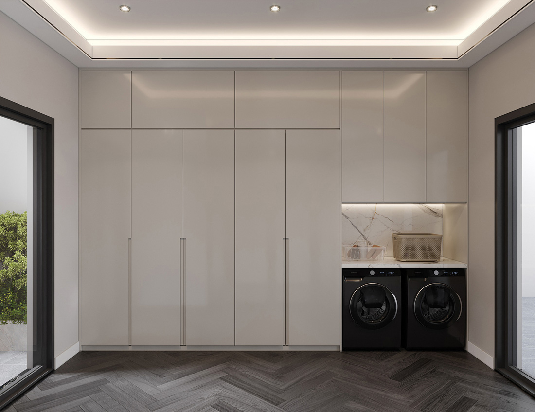 thi công biệt thự song lập Solasta Mansion Dương Nội 37