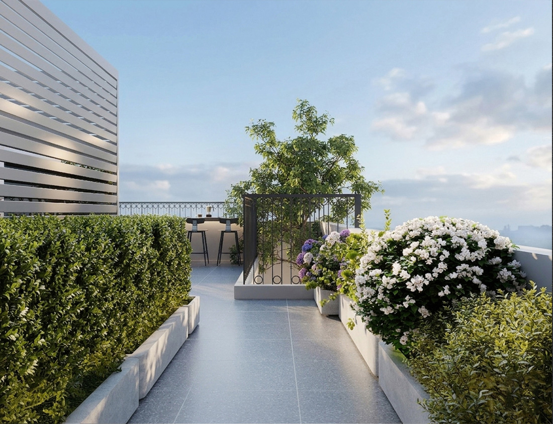 thi công biệt thự song lập Solasta Mansion Dương Nội 44