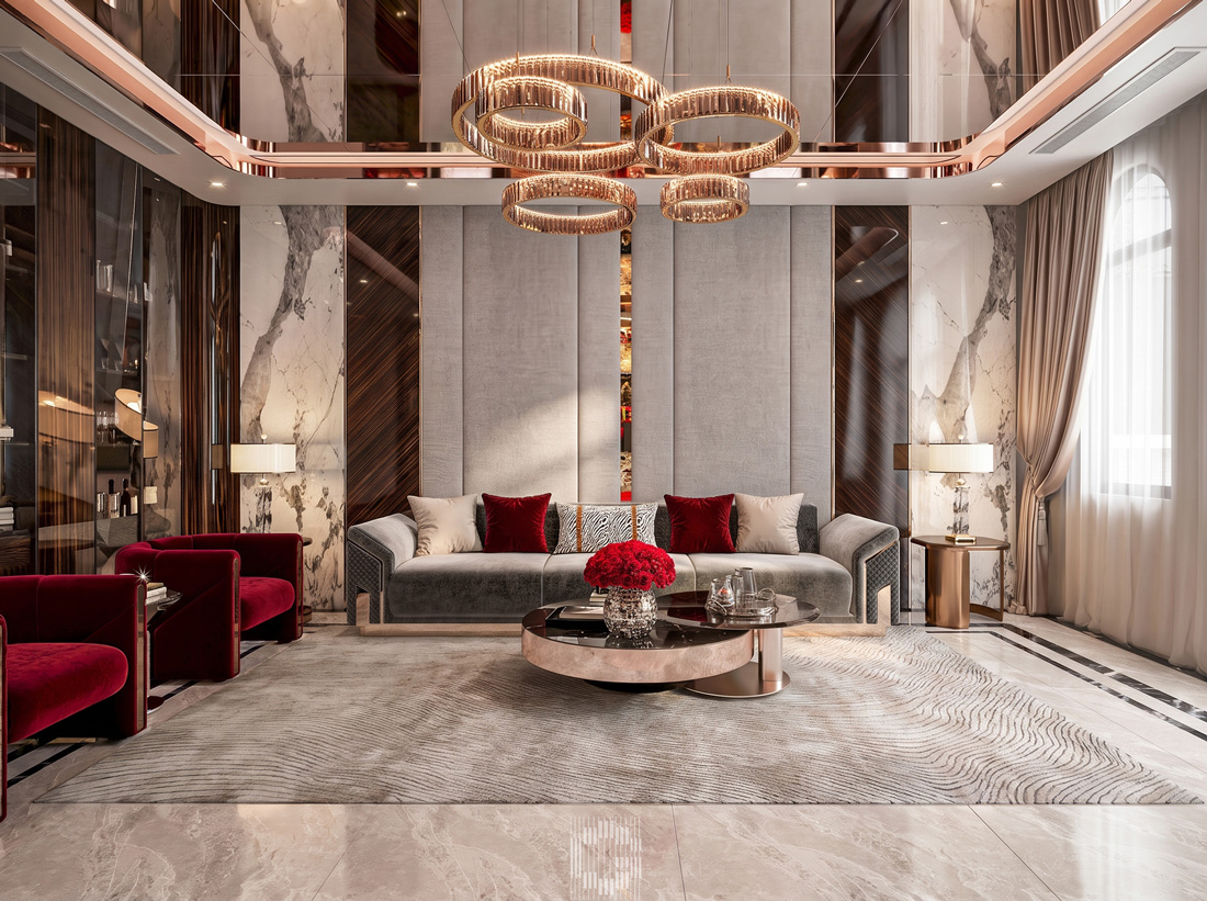 thi công biệt thự song lập Solasta Mansion Dương Nội 8