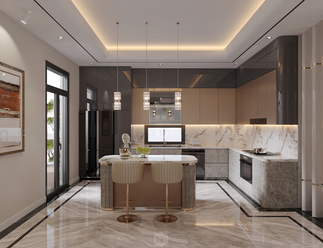 thi công hoàn thiện biệt thự vườn cam orange garden anh Tú 14