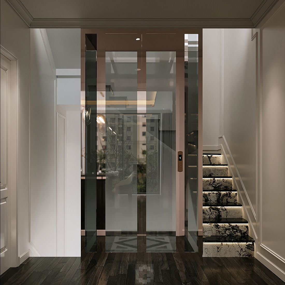 thiết kế nội thất nhà phố 40m2 5 tầng 06