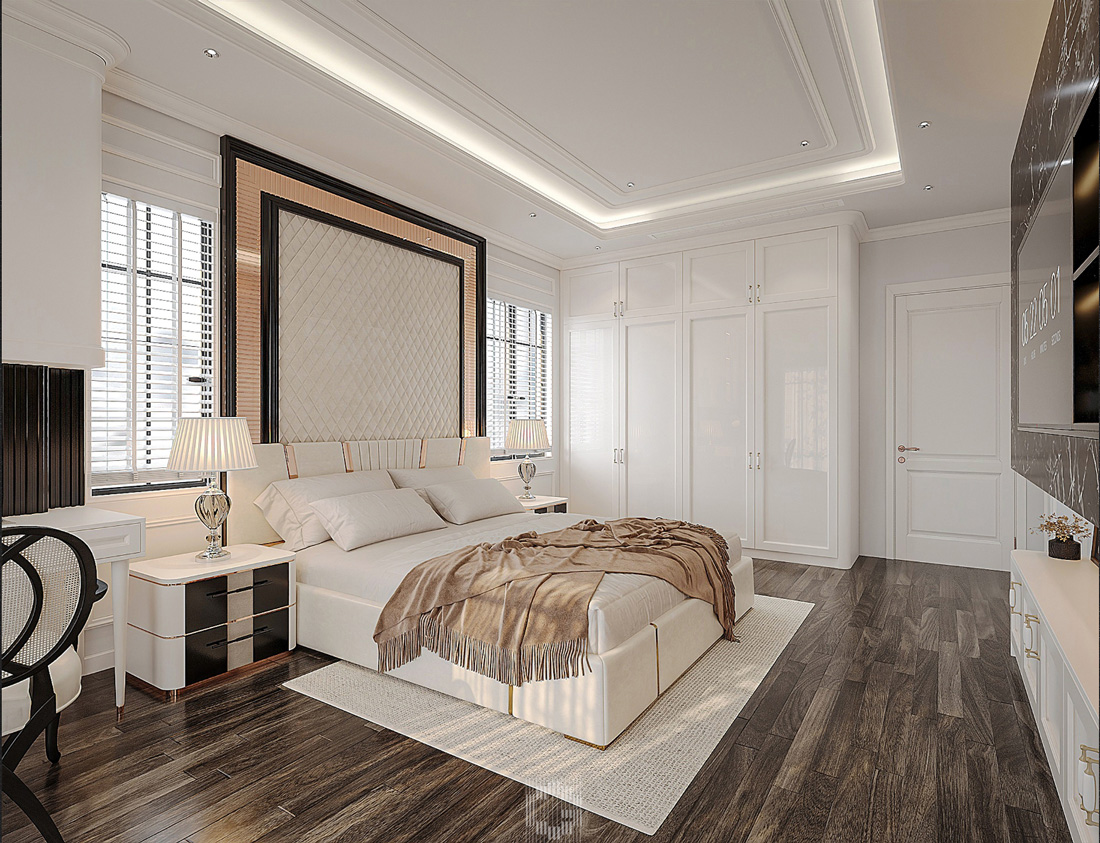 thiết kế nội thất nhà phố 40m2 5 tầng 13