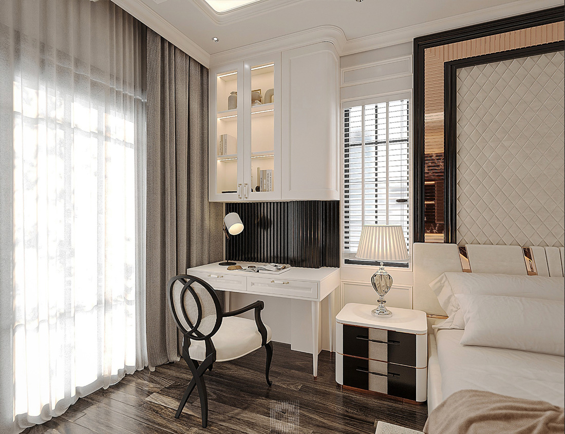 thiết kế nội thất nhà phố 40m2 5 tầng 16