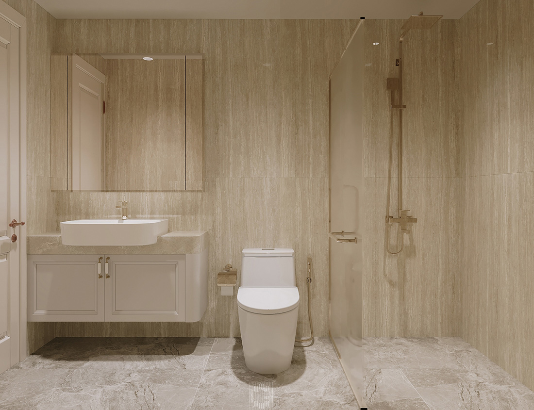 thiết kế nội thất nhà phố 40m2 5 tầng 27