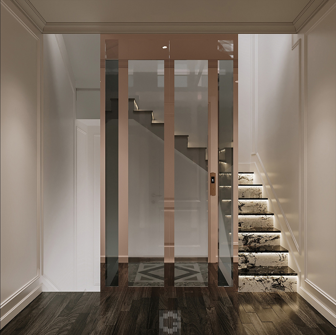 thiết kế nội thất nhà phố 40m2 5 tầng 28