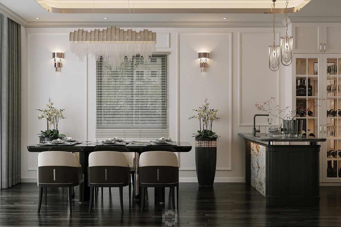 thiết kế nội thất nhà phố 40m2 5 tầng 29