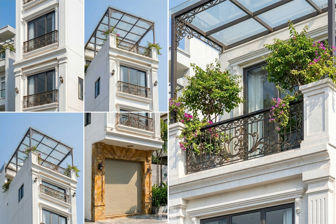 thiết kế nội thất nhà phố 40m2 5 tầng 3