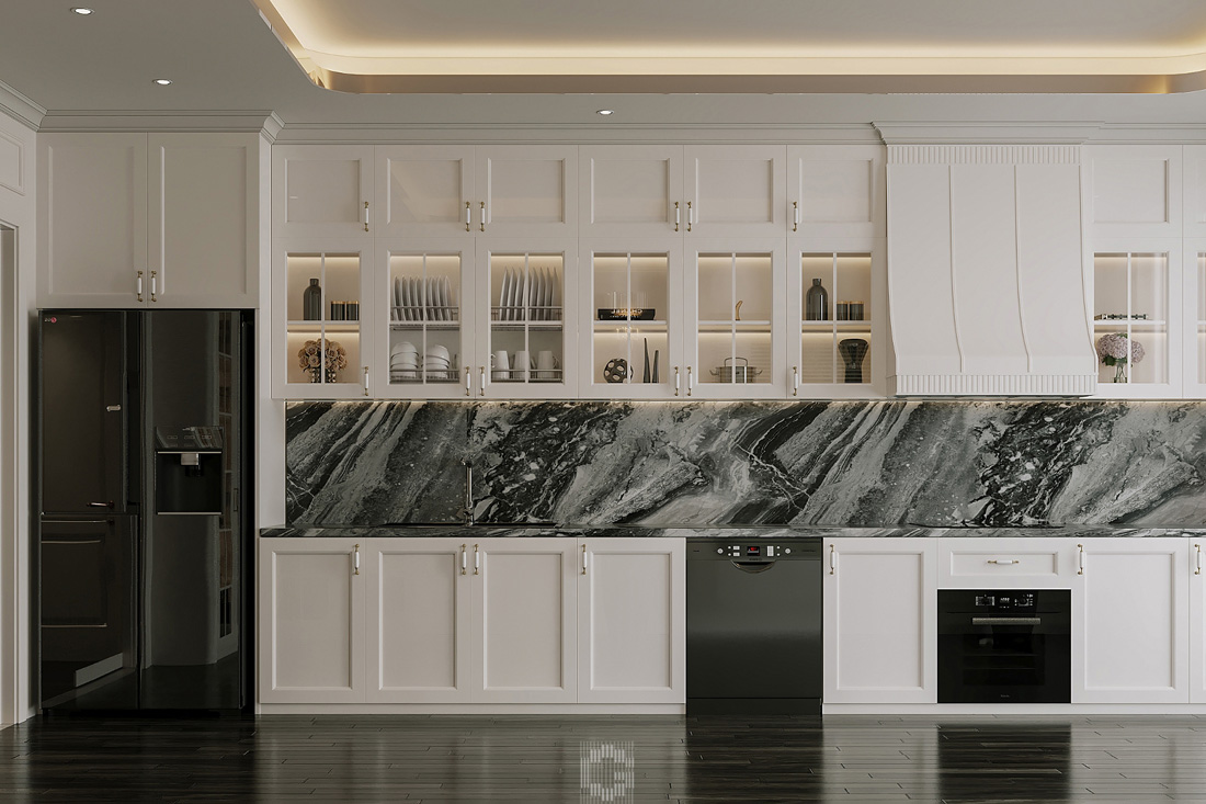thiết kế nội thất nhà phố 40m2 5 tầng 32