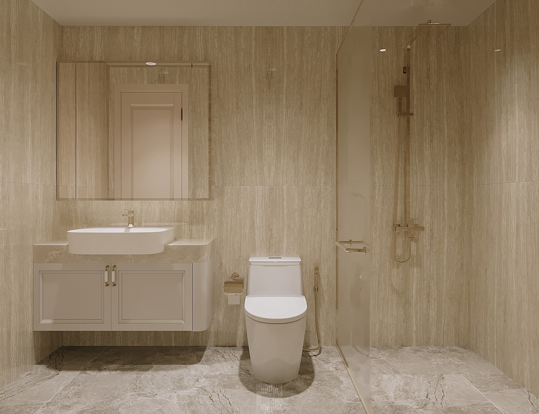 thiết kế nội thất nhà phố 40m2 5 tầng 33