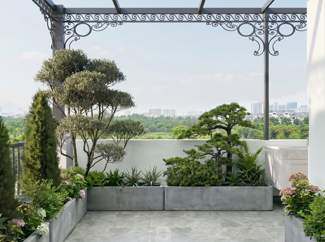 thiết kế nội thất nhà phố 40m2 5 tầng 40