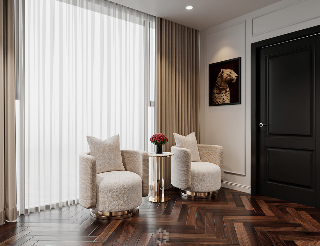 hoàn thiện nội thất biệt thự An Vượng Villa nhà chị Liên 15
