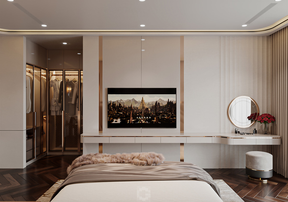 hoàn thiện nội thất biệt thự An Vượng Villa nhà chị Liên 20