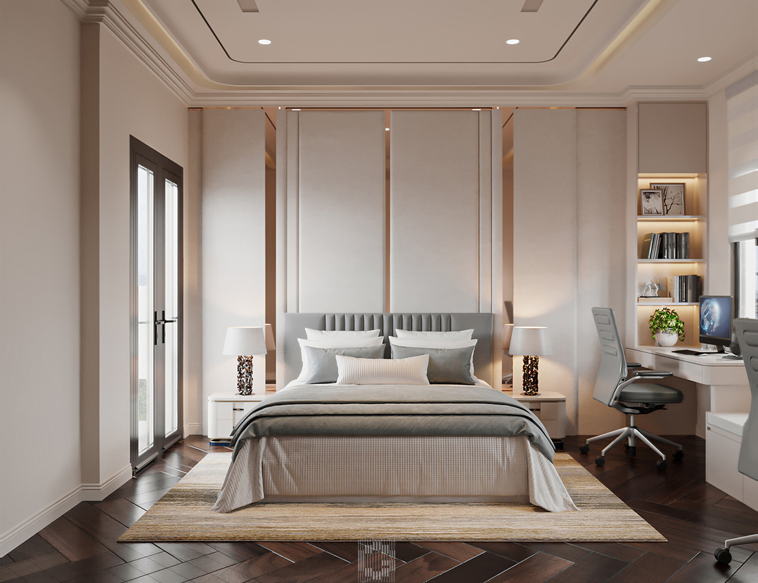 hoàn thiện nội thất biệt thự An Vượng Villa nhà chị Liên 26