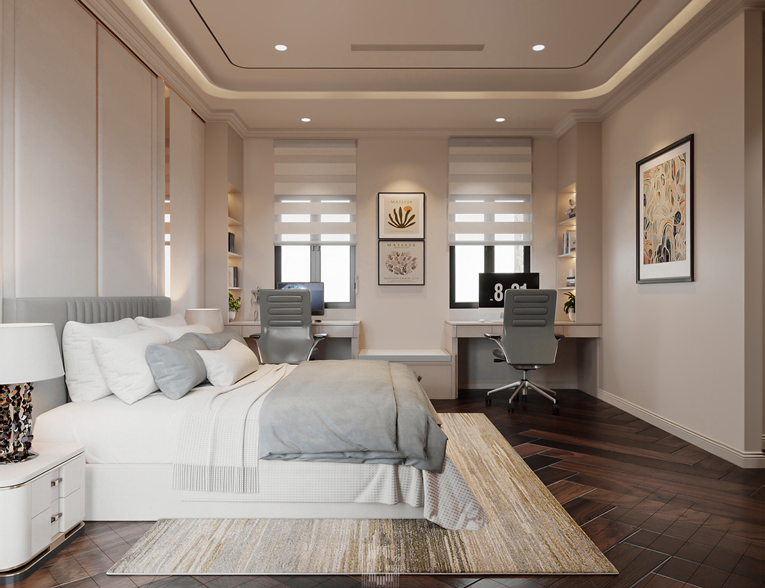 hoàn thiện nội thất biệt thự An Vượng Villa nhà chị Liên 27