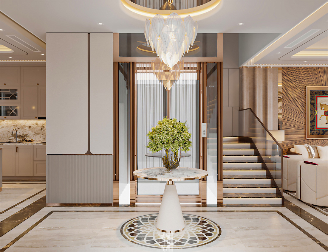 hoàn thiện nội thất biệt thự An Vượng Villa nhà chị Liên 4