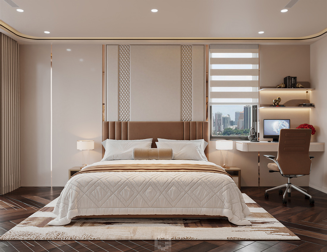 hoàn thiện nội thất biệt thự An Vượng Villa nhà chị Liên 44