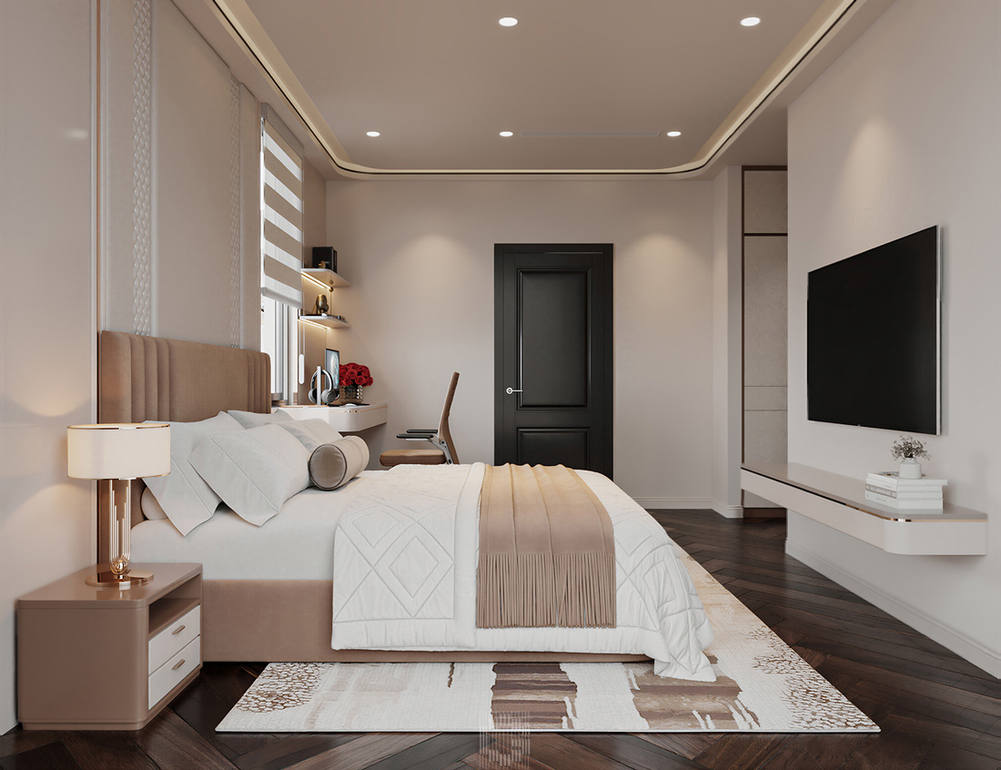 hoàn thiện nội thất biệt thự An Vượng Villa nhà chị Liên 46
