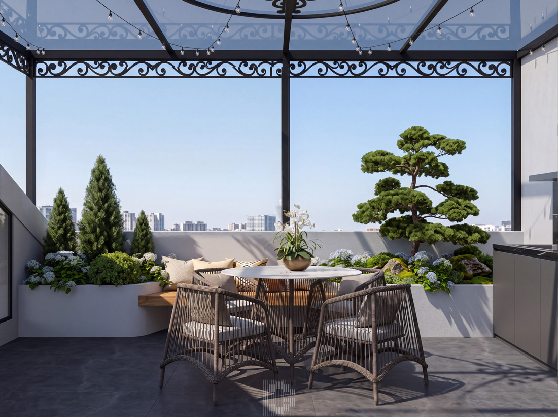 hoàn thiện nội thất biệt thự An Vượng Villa nhà chị Liên 57
