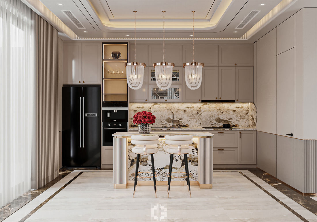 hoàn thiện nội thất biệt thự An Vượng Villa nhà chị Liên 7