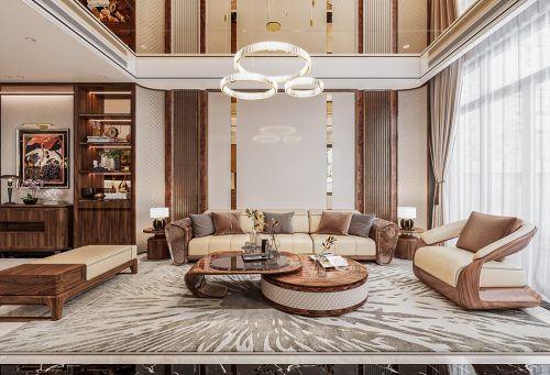 Thiết kế thi công biệt thự Vinhomes Ocean Park 2 – Anh Đức