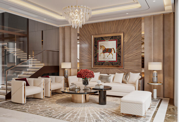 Hoàn thiện nội thất biệt thự An Vượng Villa – Nhà chị Liên